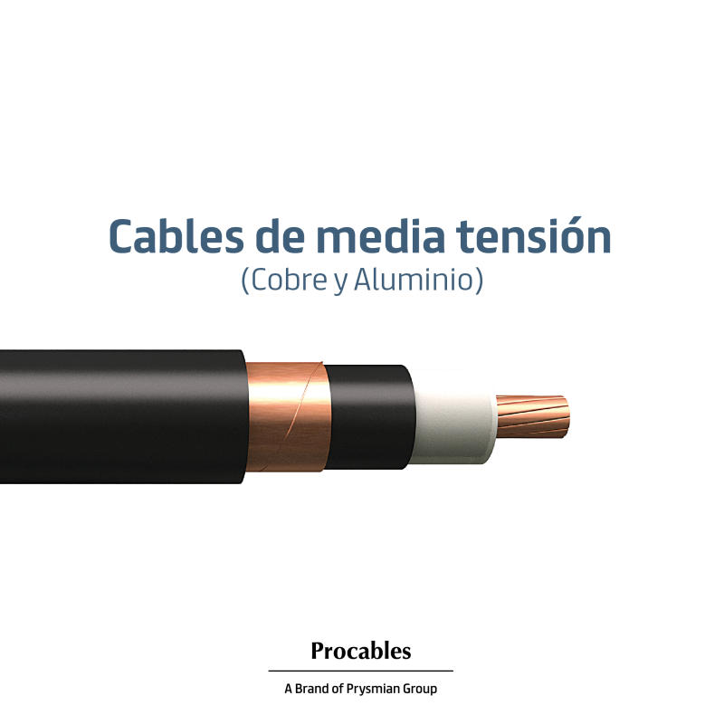 Cables de media tensión (Cobre y Aluminio)