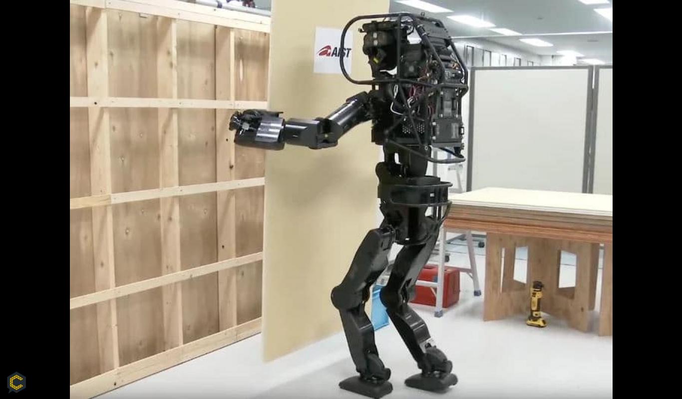 Conozca el robot que instala paneles de yeso por si mismo