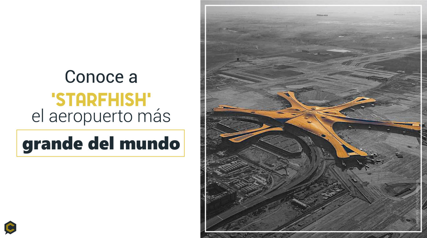 Conoce el aeropuerto más grande del mundo.