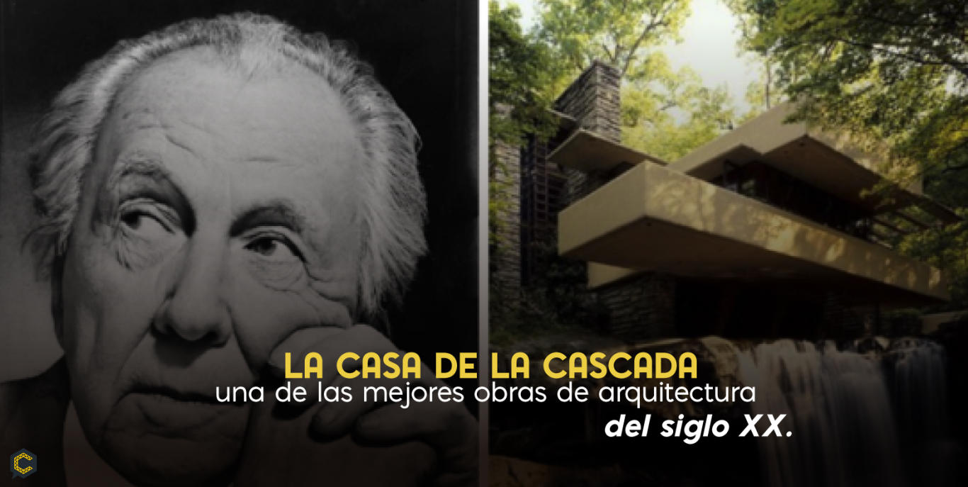 La casa de la Cascada, una de las mejores obras de arquitectura del siglo XX.