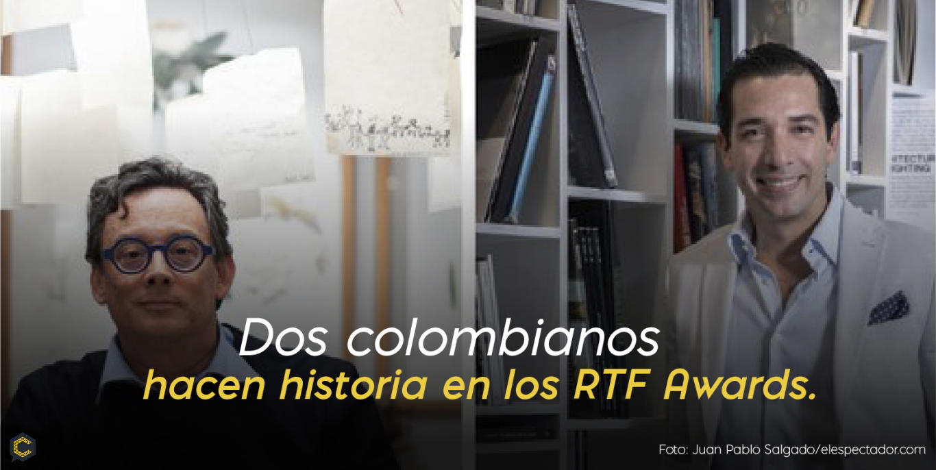 Ricardo de Castro y Giancarlo Mazzanti: los primeros colombianos en ganar los RTF Awards.