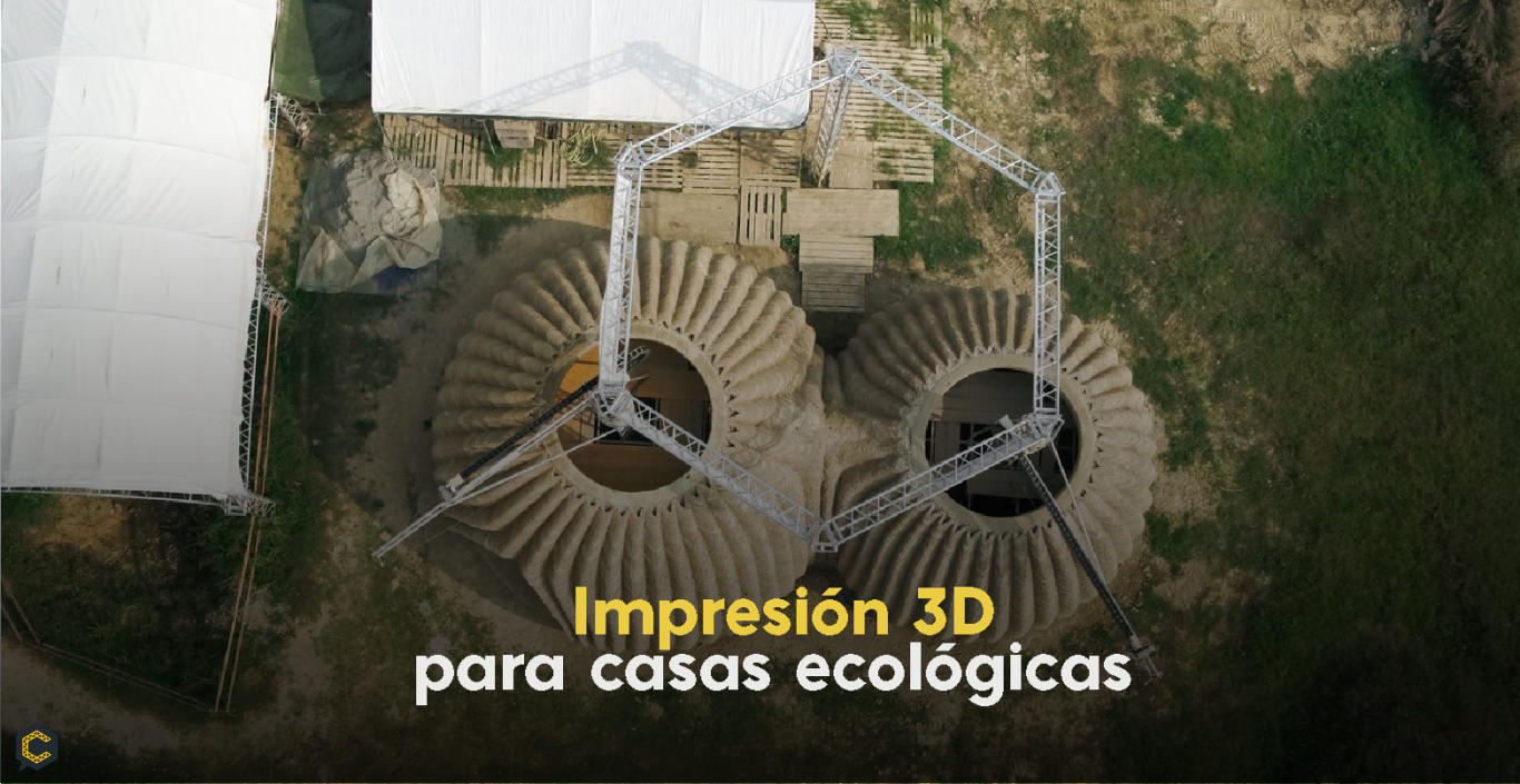 Impresión 3D para casas ecológicas