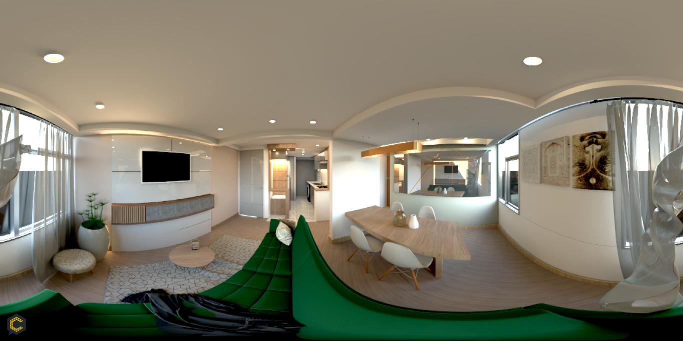 Kabitek , diseño y construcción ofrece sus servicios para el diseño interior de tu apartamento  que este en obra gris.