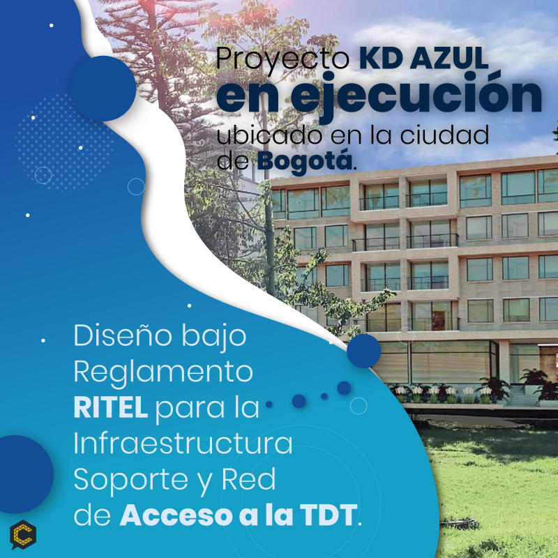 Proyecto KD Azul en la ciudad de Bogotá.